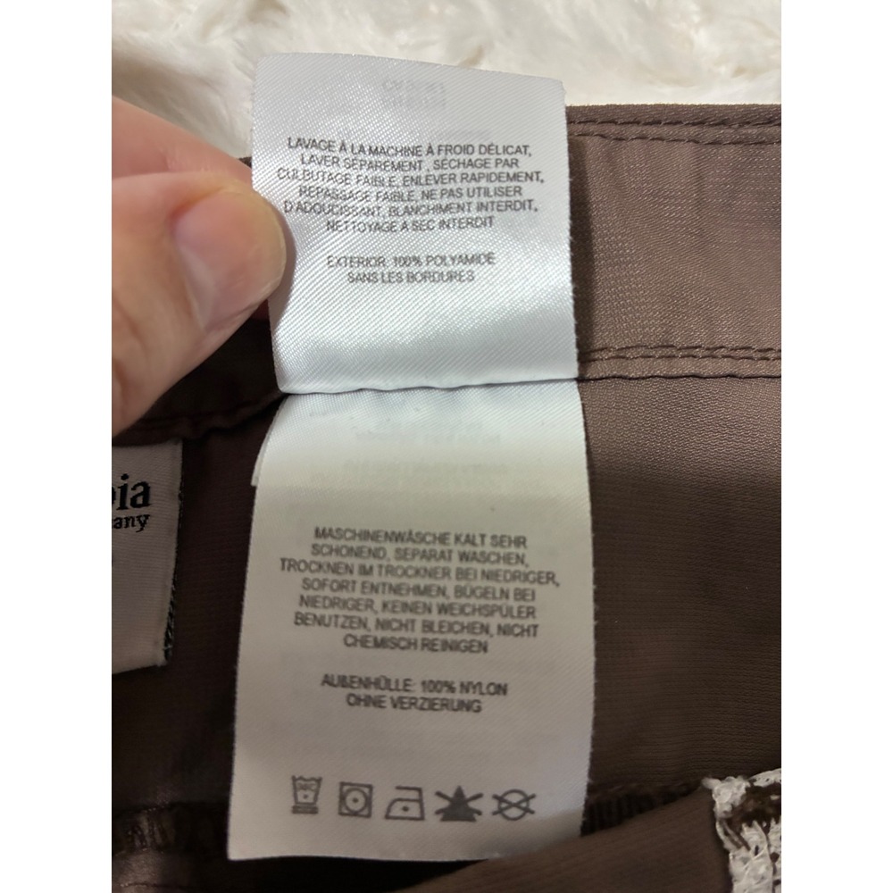 Columbia Womens Brown Cargo Hiking Shorts Size 14 Nylon Outdoor Trail AL4490 - Picture 3 of 9